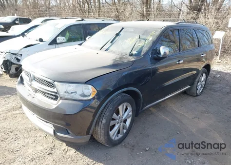 2011 Dodge Durango Crew from USA, damaged, VIN 1D4SE4GT9BC594741